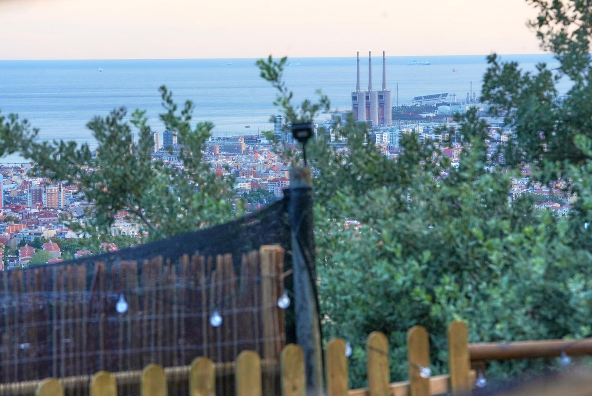 Aaa View Private Terrace Outdoor Heated Hot Tub Family Fun Villa Badalona Eksteriør bilde